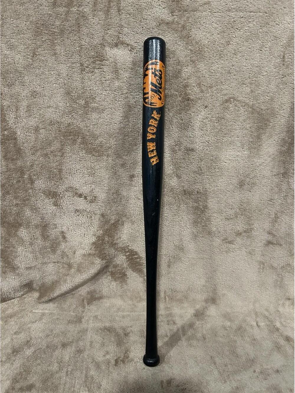 New York Mets Mini Bat Souvenir 18" Black & Orange MLB